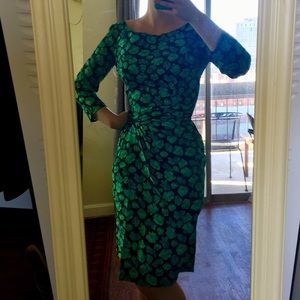 Gorgeous vintage silk dress